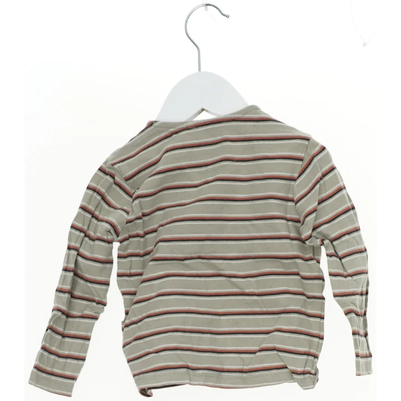 Langærmet stribet børnetrøje fra Noppies (str. 80)