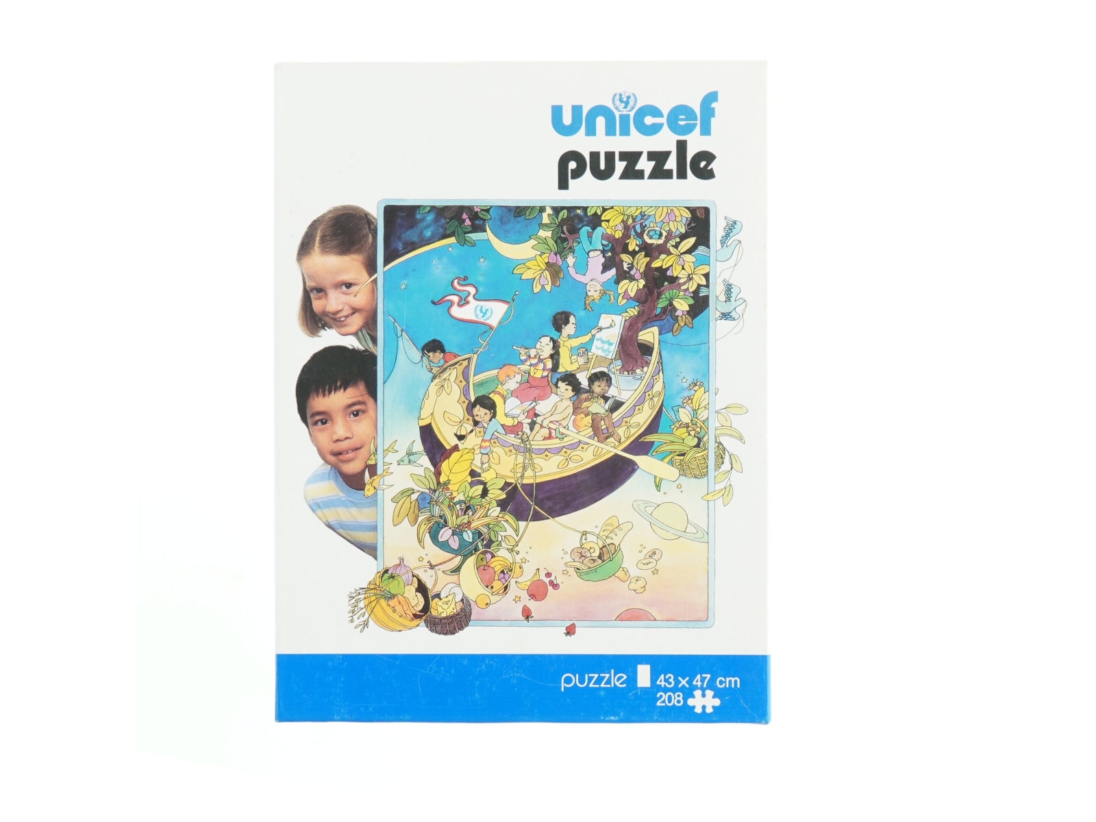 UNICEF puslespil fra UNICEF (str. 43 x 47 cm)