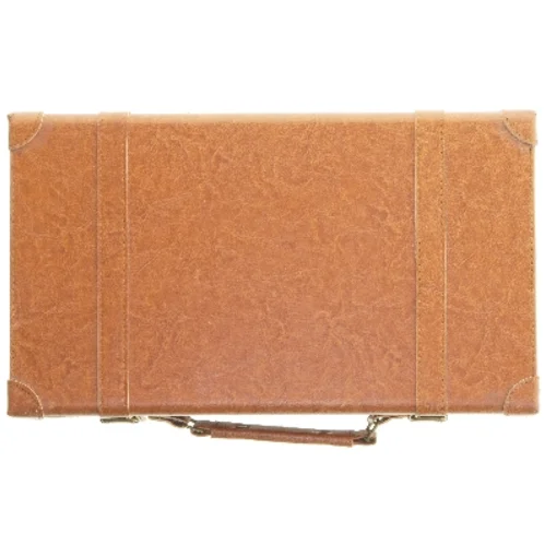 Vinopbevaringskasse med glas og vin fra Terra Tangra (str. 35x21x13 cm)