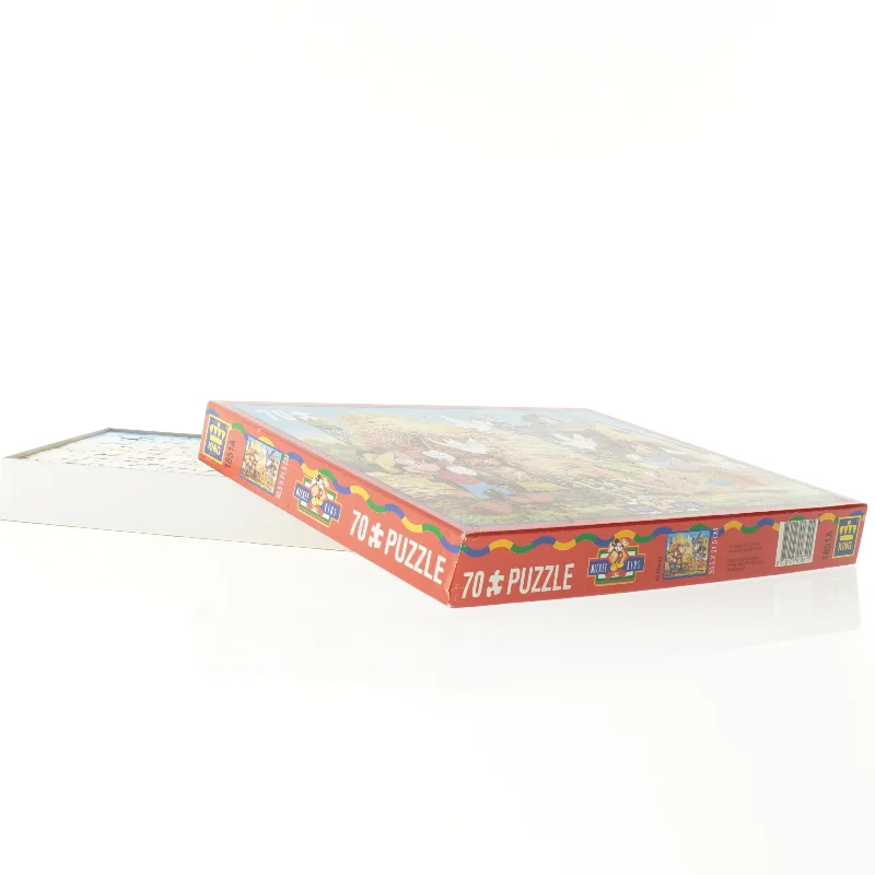 Brugt 70-brikker puslespil med Disney motiver fra Mickey For Kids (str. 23 x 32,5 cm)