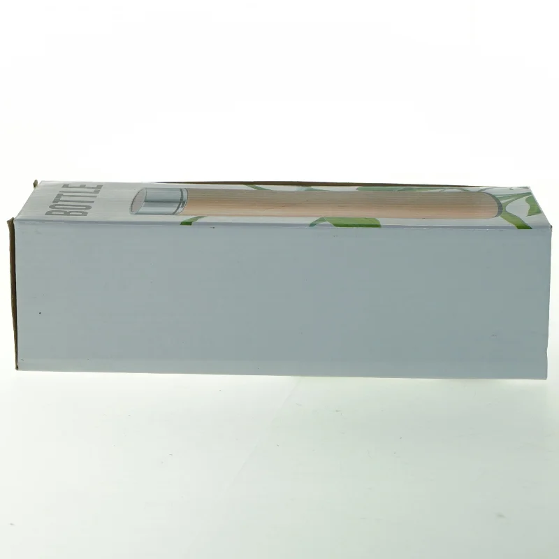 Termoflaske i bambusdesign (str. 500 ml)