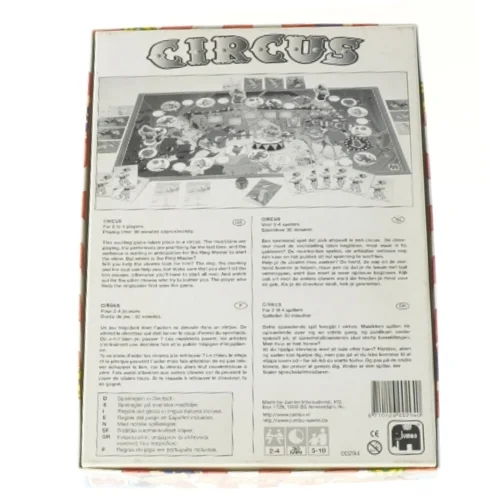 Cirkus Brætspil fra Umbo (str. 24 x 33 cm)