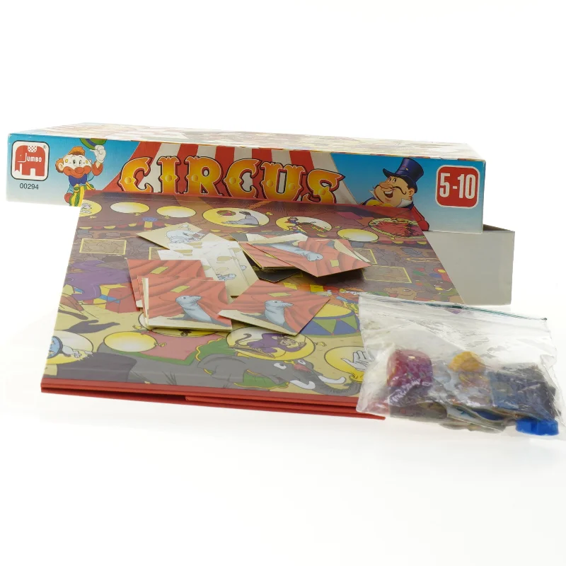 Cirkus Brætspil fra Umbo (str. 24 x 33 cm)