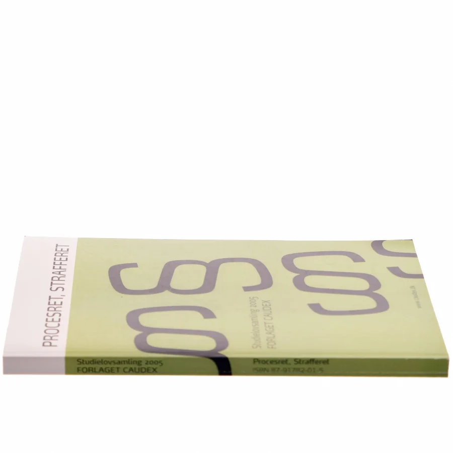 Procesret, Strafferet (Bog)