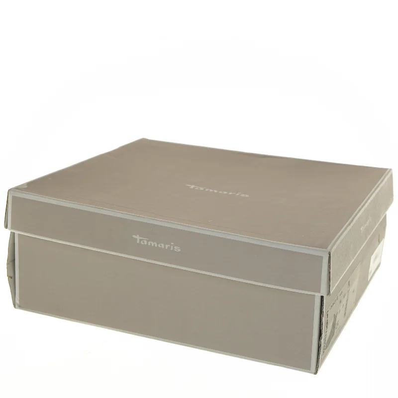 Brune støvler med lynlås fra Tamaris (str. 41 )