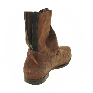 Brune støvler med lynlås fra Tamaris (str. 41 )