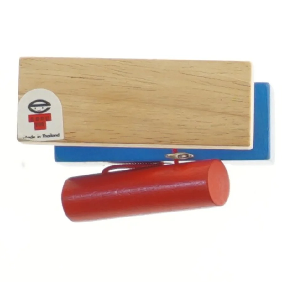 Trælegetøj med klokke fra Eddu Toy (str. 13x9x3 cm)