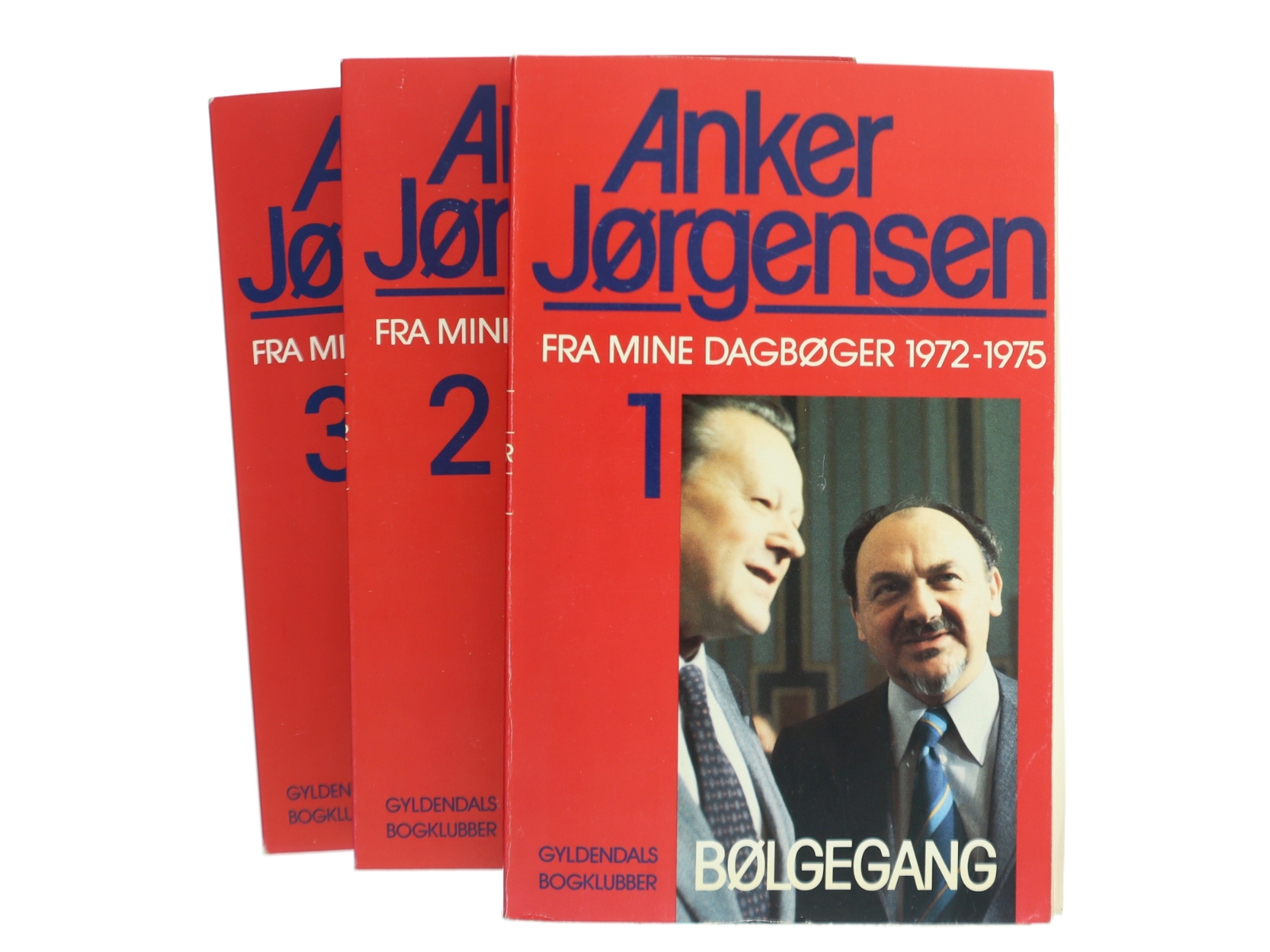 Fra Mine Dagbøger 1972-1975 af Anker Jørgensen (Bog)