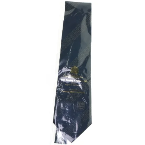 Marineblå slips fra Toye, Kenning & Spencer Ltd (str. 70 cm)