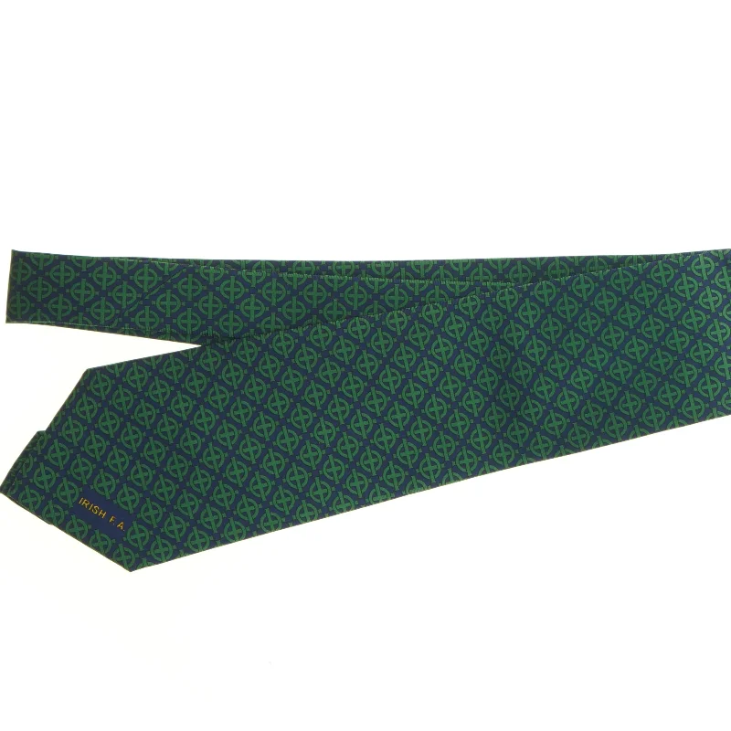 Designer silkeslips fra Irish F A (str. 146 x 10 cm)