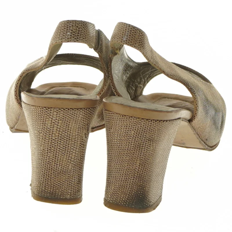 Brune Minelli damesandaler med hæl fra Minelli (str. 40 )