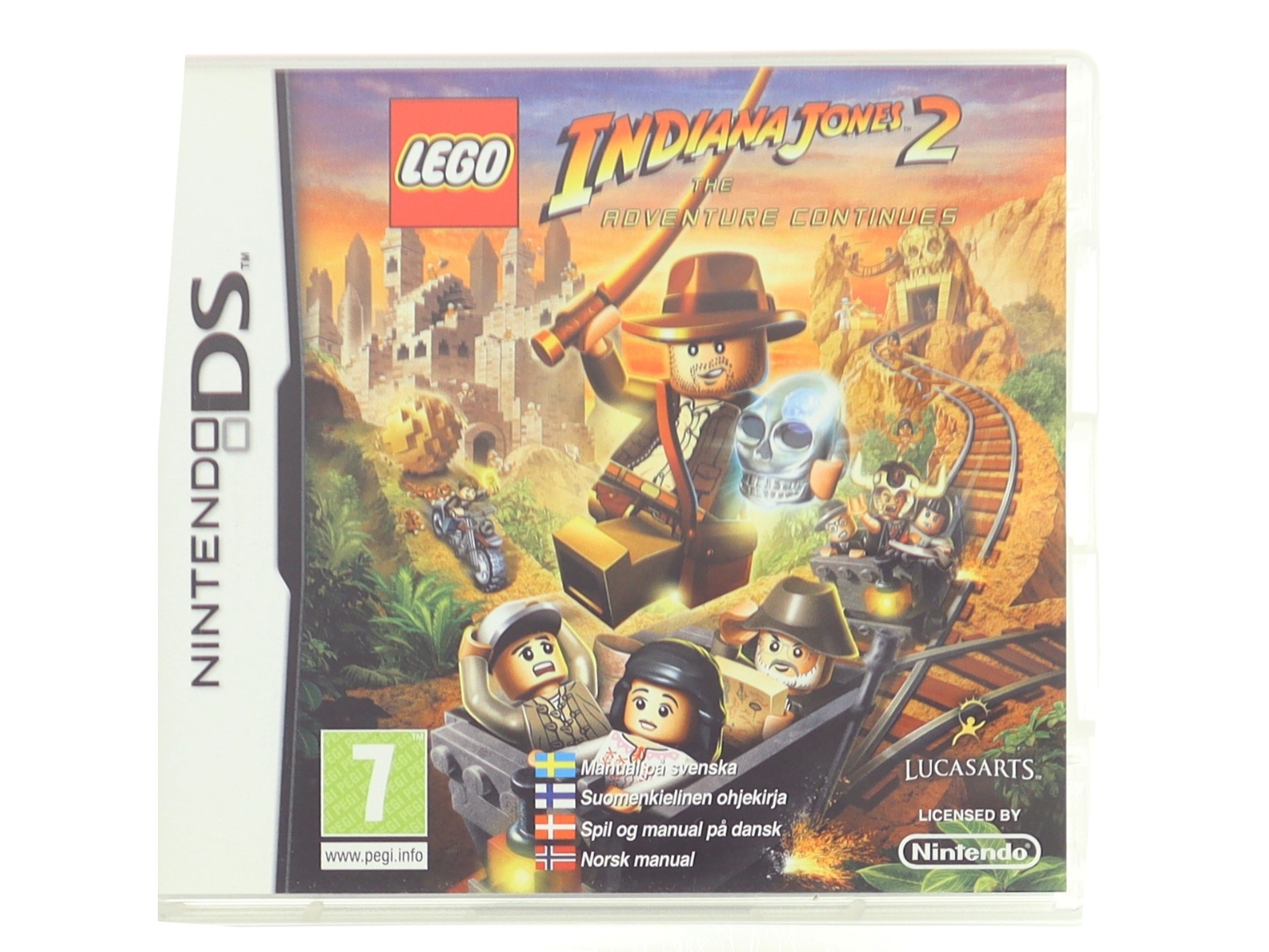 LEGO Indiana Jones 2: The Adventure Continues. Nintendo DS