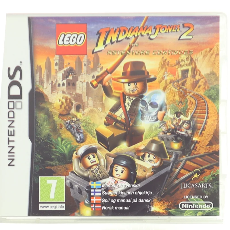 LEGO Indiana Jones 2: The Adventure Continues. Nintendo DS