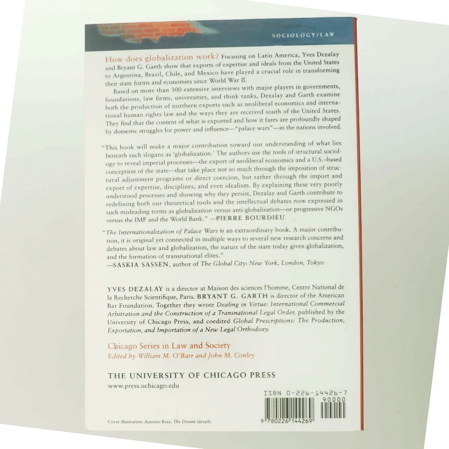 The internationalization of palace wars : lawyers, economists, and the contest to transform Latin America states (Bog)