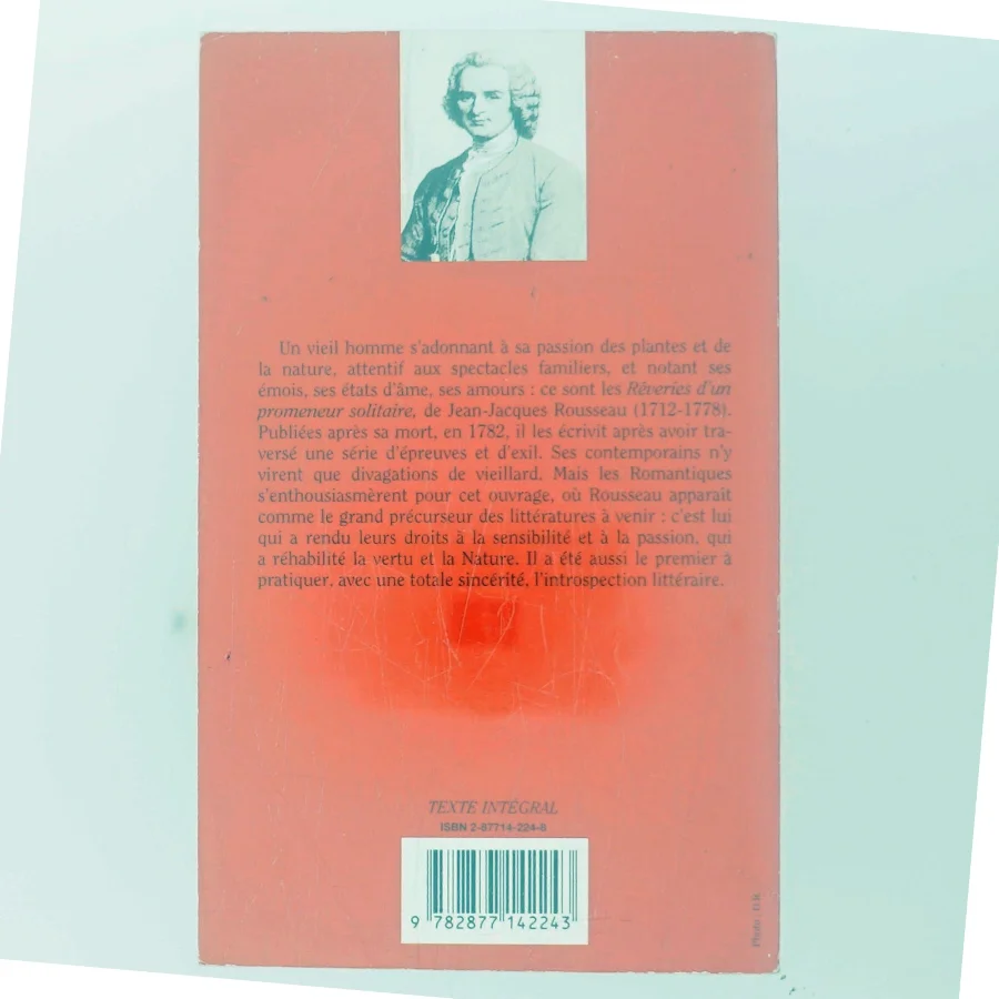 Les rêveries du promeneur solitaire af Jean-Jacques Rousseau (Bog)