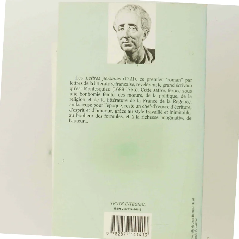 Lettres persanes af Charles de Secondat baron de Montesquieu (Bog)