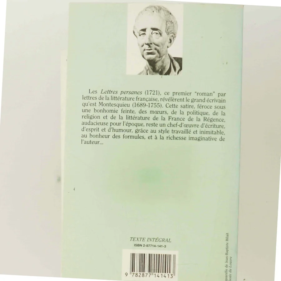 Lettres persanes af Charles de Secondat baron de Montesquieu (Bog)