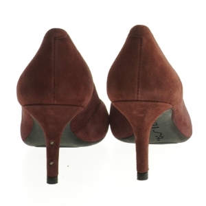 Brun pumps i ruskind fra Unisa (str. 38 )