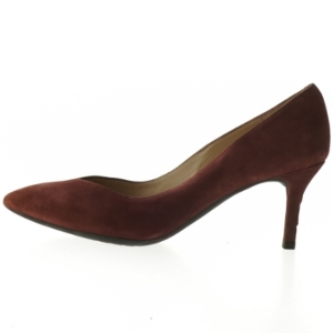 Brun pumps i ruskind fra Unisa (str. 38 )