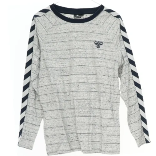 Langærmet træningstrøje med striber fra Hummel (str. 140)