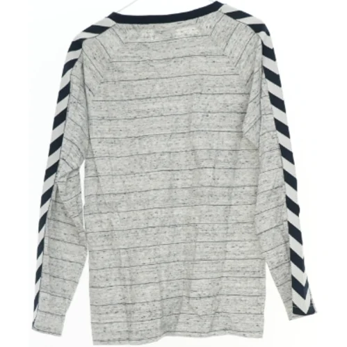 Langærmet træningstrøje med striber fra Hummel (str. 140)