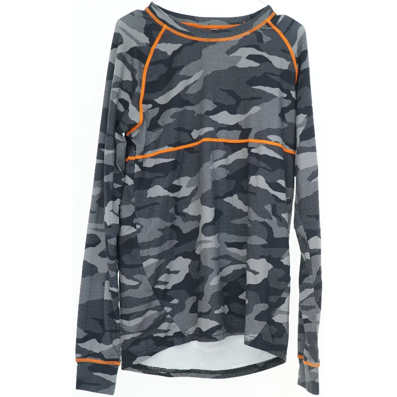 Langærmet camouflage trøje fra McKinley (str. 164)