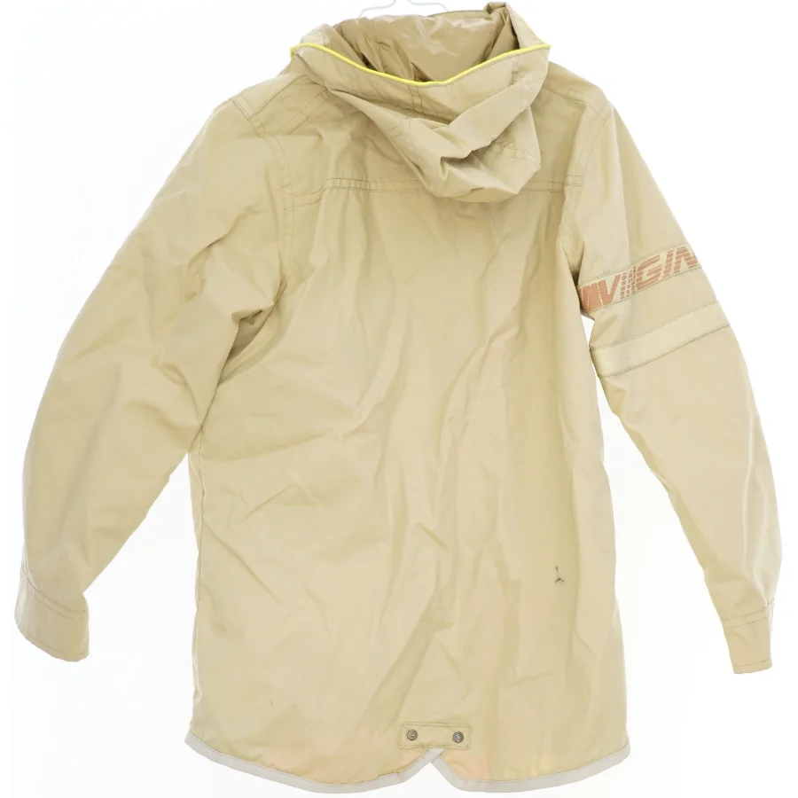 Beige vinterjakke med hætte fra Vingino (str. 128)