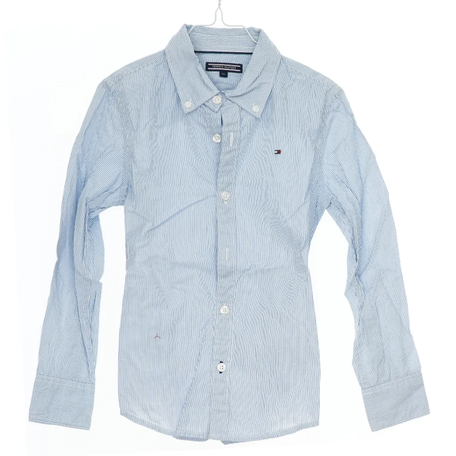 Langærmet skjorte med knapper fra Tommy Hilfiger (str. 128)