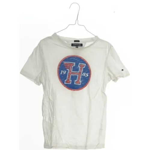 Hvid T-Shirt med logo fra Tommy Hilfiger (str. 140)
