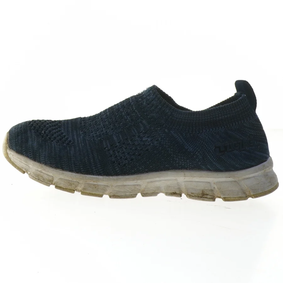 Blå slip-on sneakers til børn fra Zigzag (str. Længde. 24 cm)