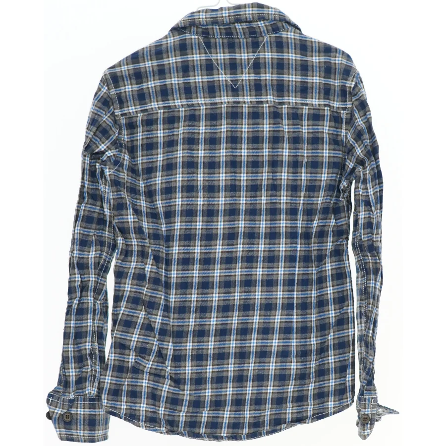 Ternet skjorte med lange ærmer fra Tommy Hilfiger (str. 140)