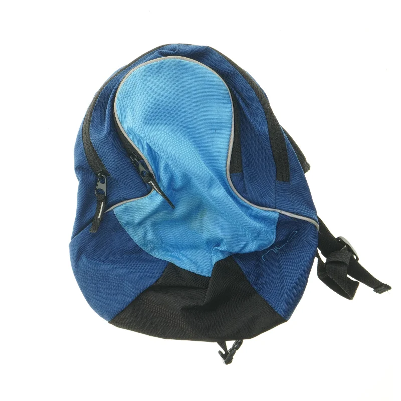 Blå rygsæk med justerbare stropper fra Nico (str. 37x30 cm)
