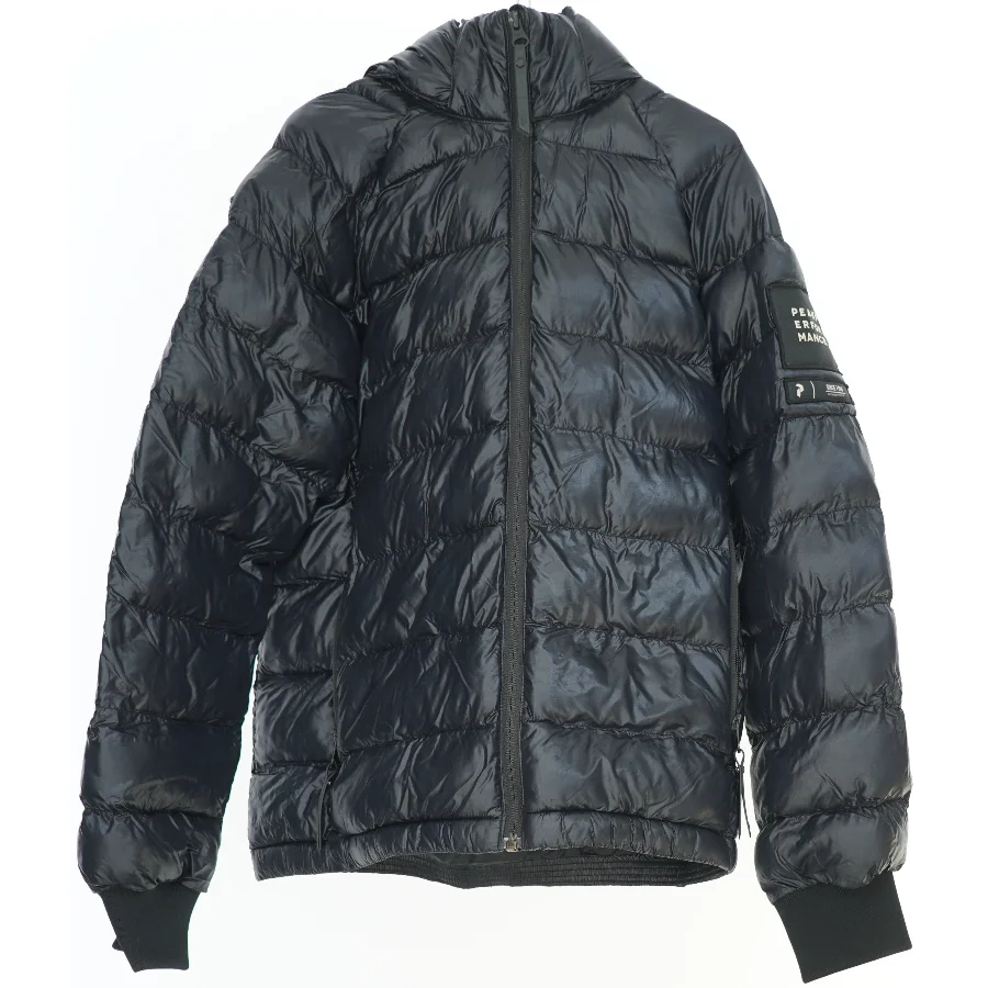 Vinterjakke med hætte fra PeakPerformance (str.  150 )