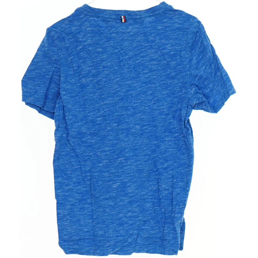 Blå T-Shirt med Tommy Jeans logo fra Tommy Hilfiger (str. 140)
