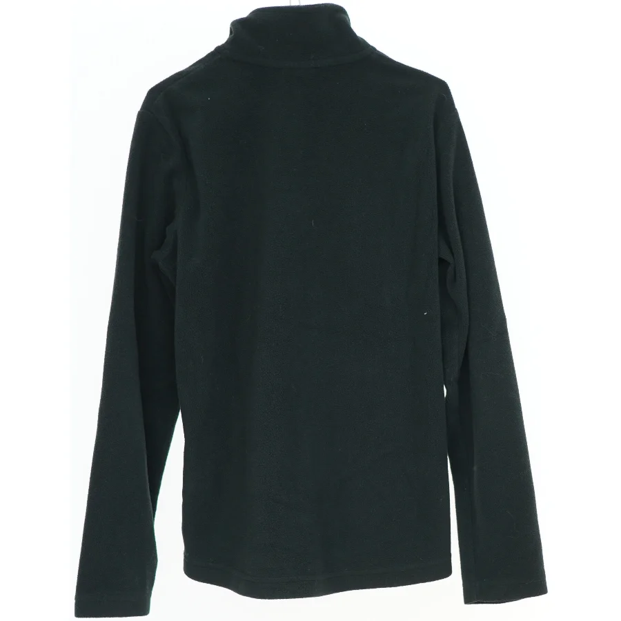 Sort fleece trøje med lynlås fra McKinley (str. 152)