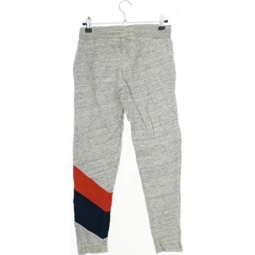 Grå sweatpants med farvede detaljer fra Tommy Hilfiger (str. 140)