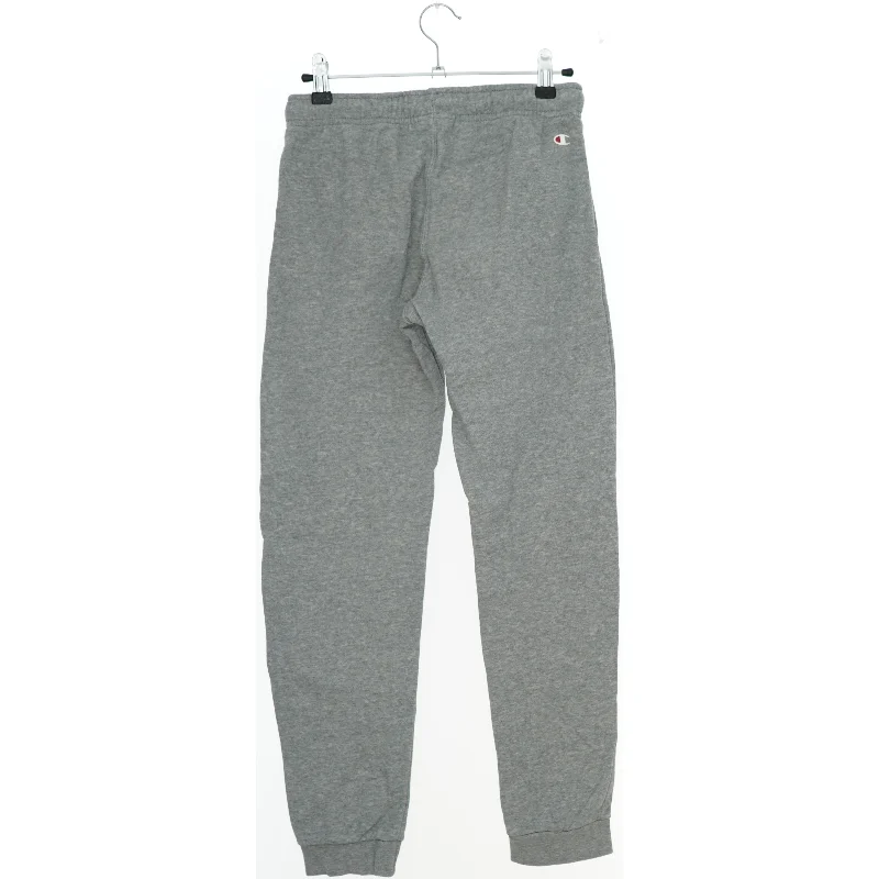 Grå sweatpants med Champion logo fra Champion (str. L)