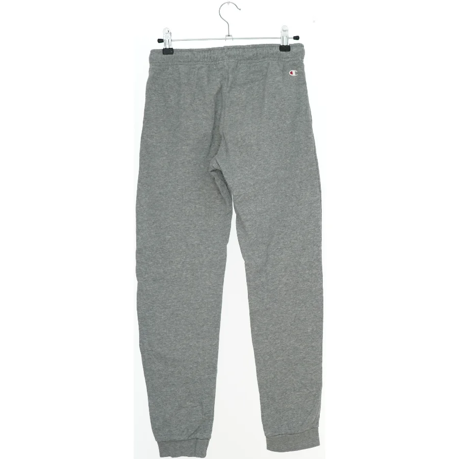 Grå sweatpants med Champion logo fra Champion (str. L)