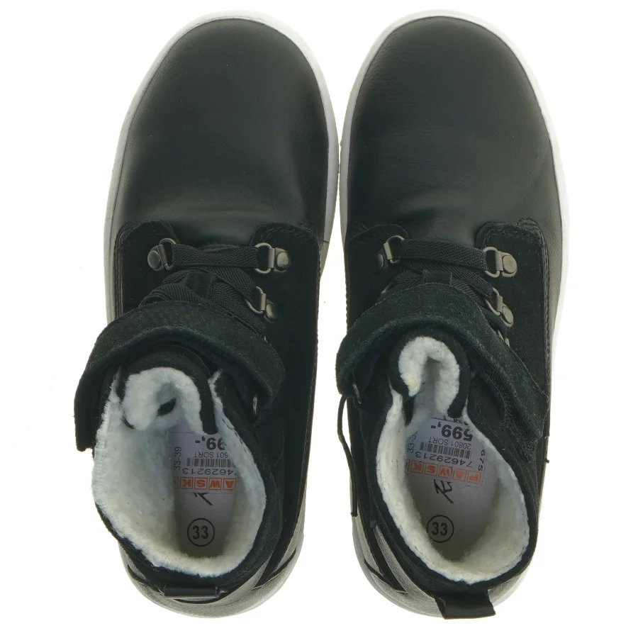 Børnesko, str. 33, sort (str. 33 )