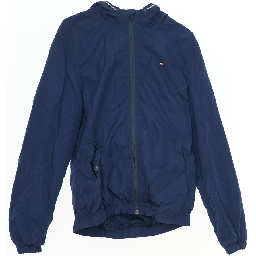 Vinterjakke med hætte fra Tommy Hilfiger (str. 140)