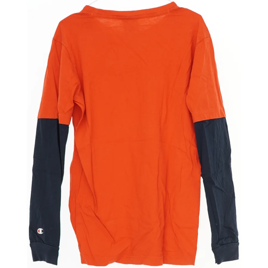 Langærmet T-shirt med Champion logo fra Champion (str. L)