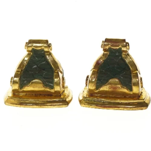 Antikke dørstoppere, 2 stk (str. 2 stk 10,5x12 cm)