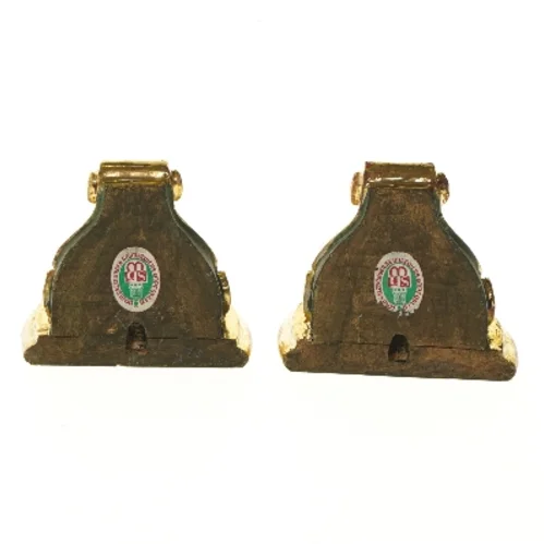 Antikke dørstoppere, 2 stk (str. 2 stk 10,5x12 cm)