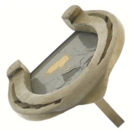 Dekorativ hestesko med stativ (str. 15 cm)