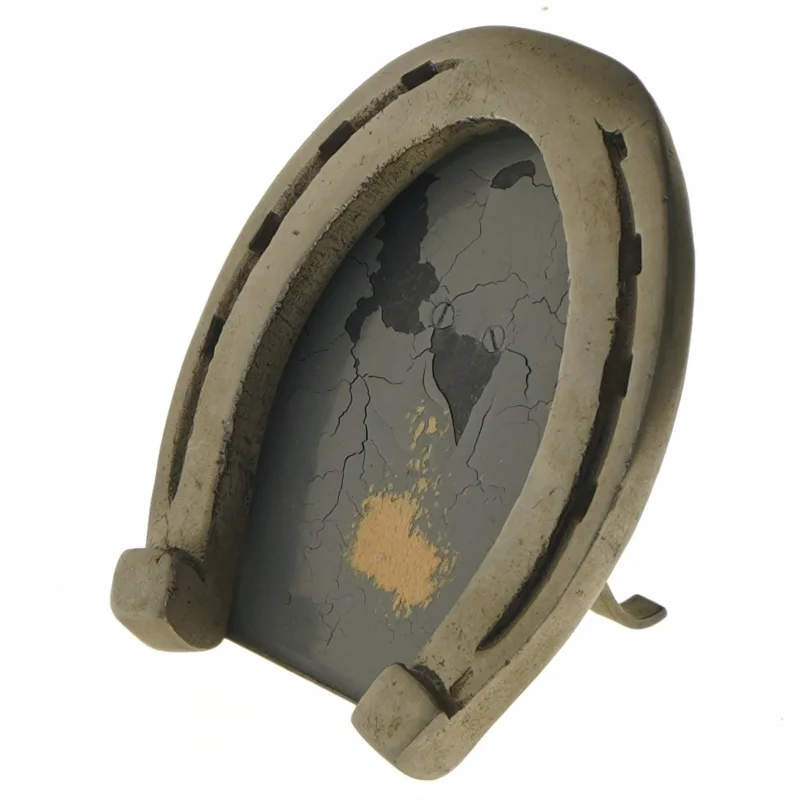 Dekorativ hestesko med stativ (str. 15 cm)