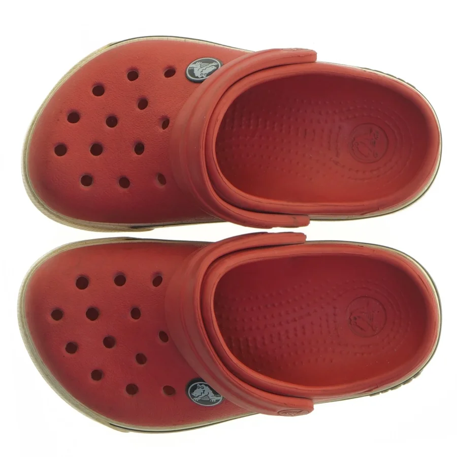 Røde gummisko fra Crocs (str. 8 til 9)
