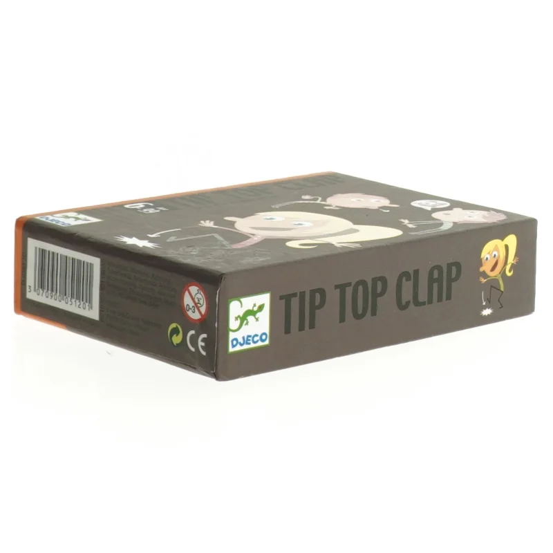 Tip Top Clap Kortspil fra Djeco (str. 12 x 8,3 x 3 cm)