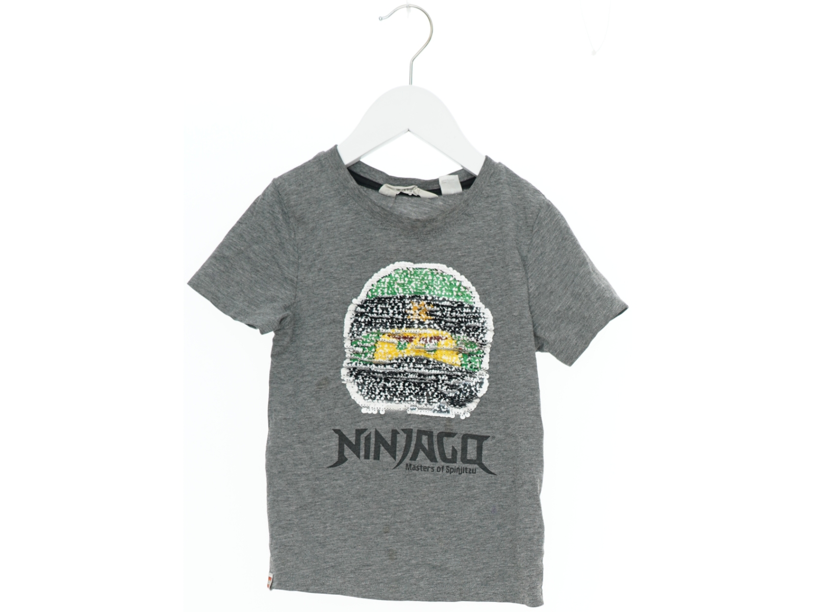 Børne T-shirt med Ninjago design fra H&M (str. 110)