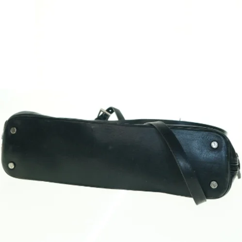 Sort lædertaske fra Adax (str. 40x30 cm)