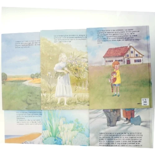 Seks børnebøger med HC. Andersen eventyr 